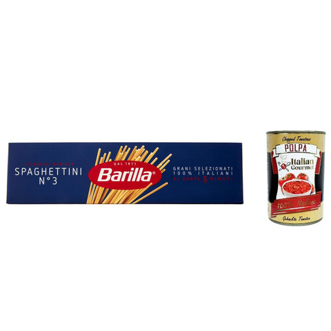 Barilla Nudeln & Pasta Barilla Spaghettini n° 3, Pasta 100% italienisch Nudeln aus Hartweizengrieß 500 g Packung Nudeln & Pasta Original 8076800195033