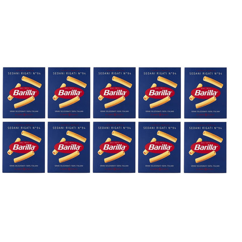 Barilla Pasta Barilla Sedani rigati Nr. 94 italienisch Nudeln pack 500 g 10x italienisch Original