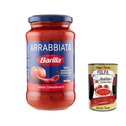 Barilla Sugo Arrabbiata Sauce mit Tomaten und italienischem Paprika glutenfreier hergestellter Sauce und ohne zusätzliche Konservierungsmittel 400 g 3x