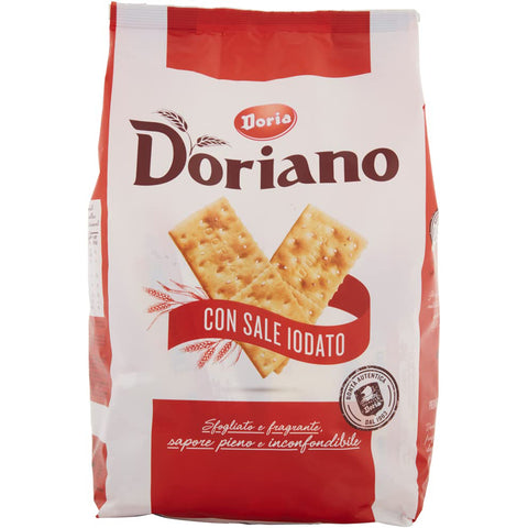 Bauli Doria Doriano Crackers salati Salzgebäck gesalzen kekse gebäck 700 g 3x italienisch Original Snack