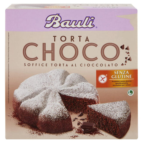 Bauli Kekse Bauli Choco Glutenfrei Choco Kuchen weiche Schokoladenkuchen Gluten frei420 g italienisch Original 8001720415329