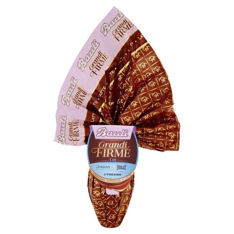 Bauli Praline Bauli Grandi Firme Lui Uovo di Cioccolato al Latte Ostereier aus Milchschokolade Geschenk für Ihn mit Überraschung 365g italienisch Original 8001720487531