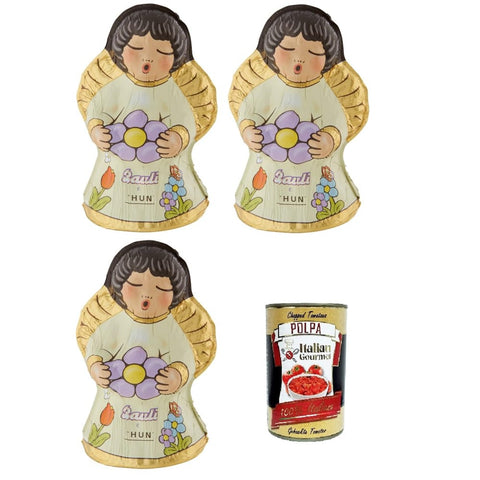 Bauli Schokolade Bauli e Thun Angelo Milchschokolade 3x 100 gr Original italienisch inkl. Italian Gourmet Polpa 400g 8032804040014