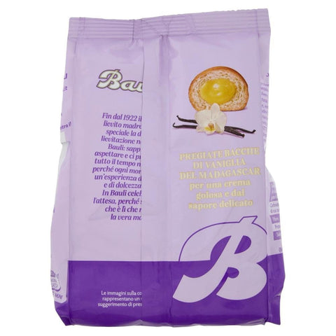 Bauli Snack Kuchen & Backwaren Bauli Extragolosi Mini Croissant con Vaniglia del Madagascar mini snack Croissant mit Madagaskar Vanille Knabberartikel 18x 75g italienisch Original 8001720445371