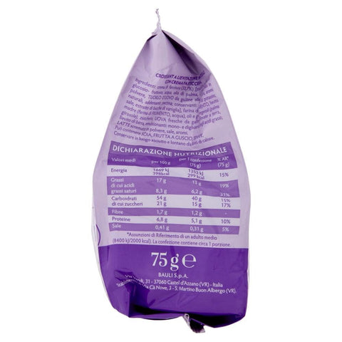 Bauli Snack Kuchen & Backwaren Bauli Extragolosi Mini Croissant con Vaniglia del Madagascar mini snack Croissant mit Madagaskar Vanille Knabberartikel 9x 75g italienisch Original 8001720445371