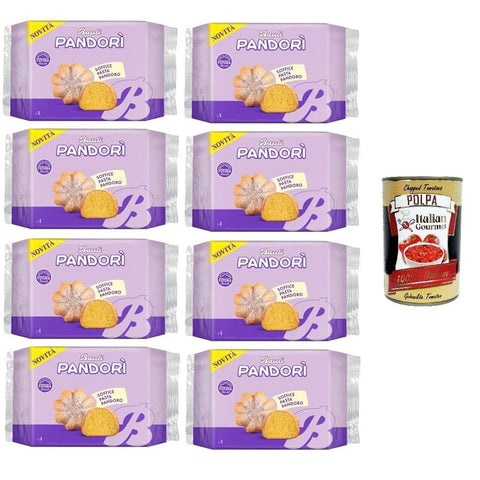 Bauli Pandori' Classico, weiche Pasta Pandoro 8x150g Original italienisch