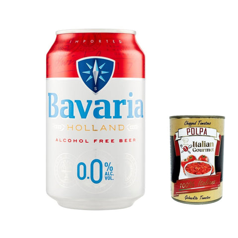 Bavaria BIRRA Bavaria 0.0% Birra Analcolica alkoholfrei Dosen Bier 0% Alk. Flasche 72x 0,33l italienisch Original