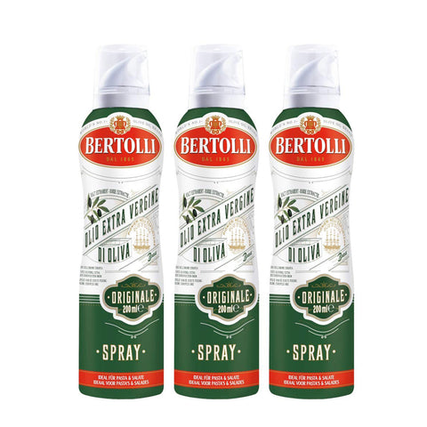 Bertolli Extra Vergine Olio di Oliva Olivenöl Spray 3 x 200ml italienisch Original