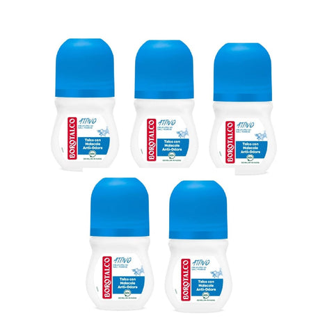 Borotalco Deo 5x Borotalco Deo Roll-On Attivo ai sali marini 50ml SONDERANGEBOT 80859840