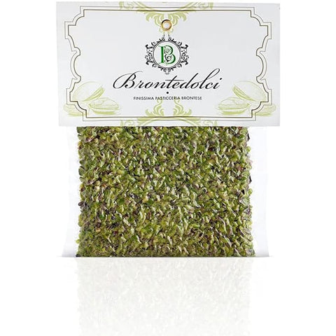Brontedolci Pistazien MHD 09/2026 Brontedolci Granella di Pistacchio di Sicilia Korn der Sizilianischen Pistazien 100g Original italienisch 8034077510201