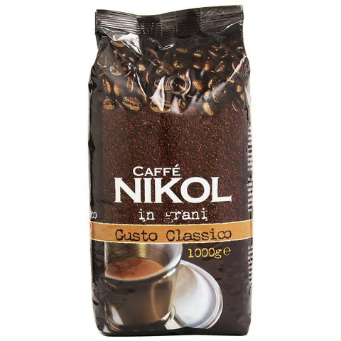CAFFE' NIKOL CAFFE' GUSTO CLASSICO IN GRANI CONFEZIONE DA N 1KG italienisch Original