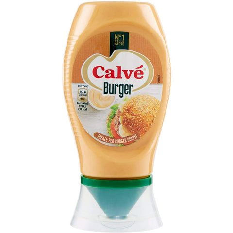 calvè Calve Salsa Burger Da 260 Grammi 3 Pezzi 1 Stk Original italienisch Sauce