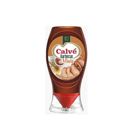 Calvé Salsa Barbecue al Miele Tafelsauce Soße Honig Barbecue Sauce süßer Geschmack Würzsaucen 3x250ml Original italienisch