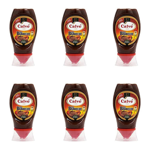 Calvé Salsa Barbecue gusto extra Fritessoße Soße Sauce extra Geschmack 6x250ml Original italienisch