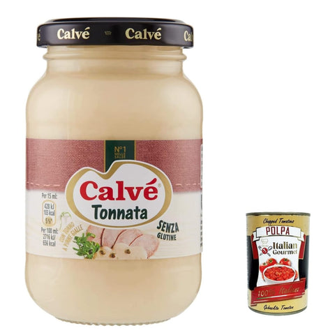 Calvè Salsas Calvè Salsa Tonnata Thunfischsauce würzen soße Salad sauce 225 ml Salsas italienisch Original 8711200535606