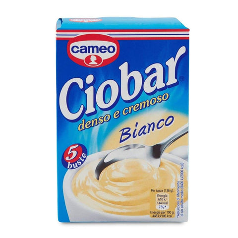 Cameo Ciobar Bianco Weiße heiße schokolade istant chocolate 105g 12x Original italienisch