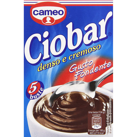 Cameo Ciobar Gusto Fondente Dunkle heiße schokolade Instant Schokolade 115 g Kakao & Heiße Schokolade italienisch Original