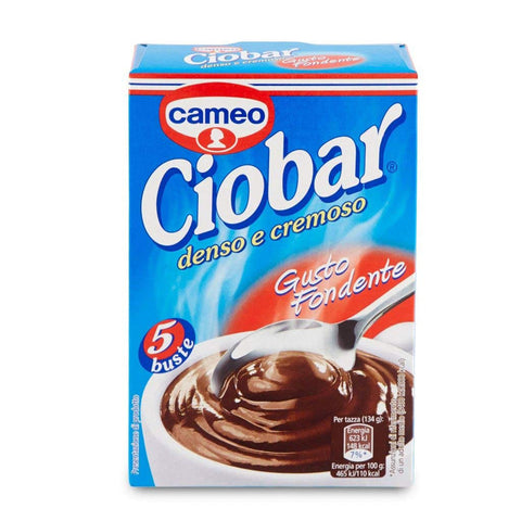Cameo Ciobar Gusto Fondente Dunkle heiße schokolade Instant Schokolade 3x115g Original italienisch Zutat