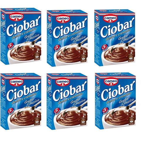 Cameo 5 tassen Ciobar Classico heiße schokolade istant chocolate 5x 25 g schoko Kakao & Heiße Schokolade italienisch Original