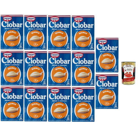 Cameo Kakao & Heiße Schokolade Cameo Ciobar Weiße Schokolade heiße schokolade istant chocolate schoko, istant white hot chocolate 14x 105g inkl. Italian Gourmet polpa 400g Original italienisch 8032804040014