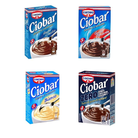Cameo Kakao & Heiße Schokolade Cameo Tassen Ciobar heiße schokolade hot chocolate 4 x 125 g TESTPAKET Original italienisch 8003000024917