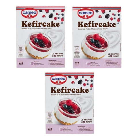 Cameo Kuchen Cameo Kefircake Beerendessert auf Kefirbasis 3x100g