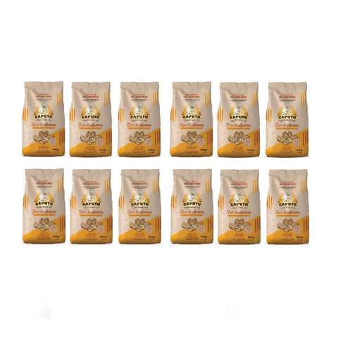 Caputo Teffmehl 12x Caputo Fior di Avena Vollkorn-Hafermehl, glutenfrei, 500 g