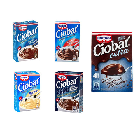 Cameo Ciobar Hot Chocolate 5 x 125 g Test Pack Original italienisch