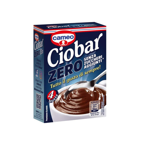 Ciobar Kakao & Heiße Schokolade Ciobar Cameo Zero Ohne Zuckerzusatz heiße schokolade istant chocolate 4x 19 g schoko Kakao & Heiße Schokolade italienisch Original 8003000024917