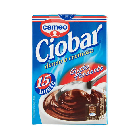 Ciobar DUNKLE SCHOKOLADE GR.345 (Packung mit 15 TÜTEN) CAMEO Original italienisch