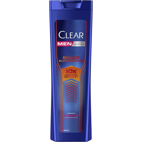 Clear Shampoos Clear Men Shampoo Antiforfora Scalp Super Charge 3x 225ml 8720181858741