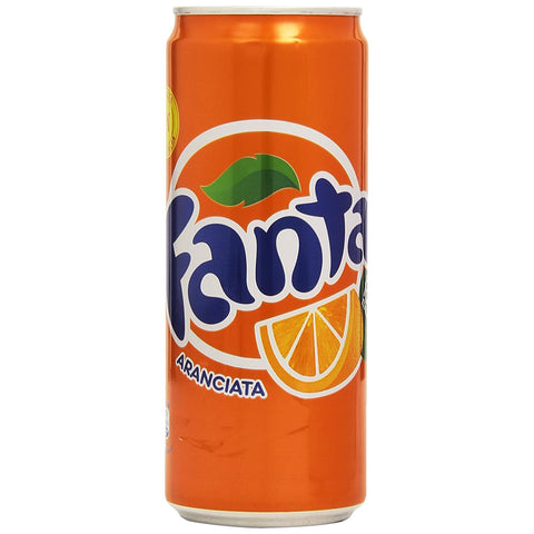 Coca-cola Fanta Orange Orangenlimonade Dose 330 ml 100% italienische Orangen italienisch Original