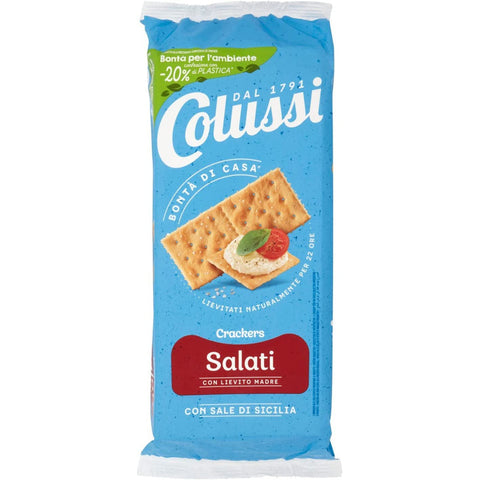 Colussi Crackers salati Salzgebäck gesalzen 500g kekse biscuits salted cookies 3x Original italienisch