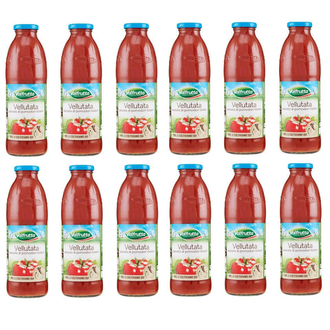 Valfrutta Passata di Pomodoro Vellutata Tomatenpüree Italienische Tomaten 12x700g Original italienisch Tomatenmark