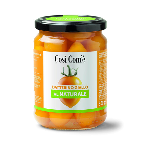 Così Com'è Così Comè Datterino giallo Tomaten gelber Kirschtomaten sauce aus Italien 350g 3x Original italienisch