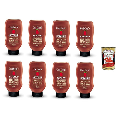 Cosi Com'è Ketchup Cosi Com'è Ketchup di Datterino Rosso al Naturale Natural Red Datterino Ketchup 8x200 gr italienisch Original 8032804040014