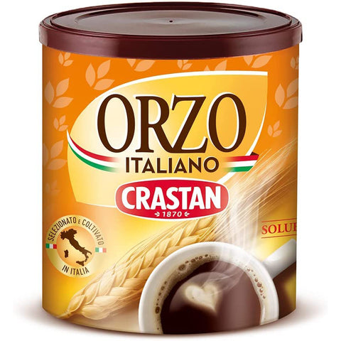 Crastan Orzo 100% italien Instant lösliche Gerste Getreidekaffee Kaffee 120gr 3x Original italienisch