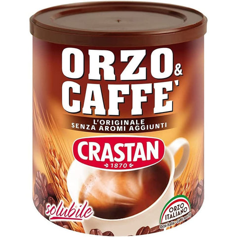 Crastan Instantkaffee Crastan Orzo und kaffee Instant lösliche Gerste Getreidekaffee Kaffee 120 gr 6x Original italienisch 80061960