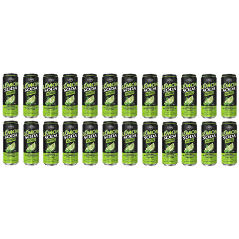Crodo MOJITO SODA x 0 . (ohne Alkohol) Mojitosoda (33 EUR) von sapori-italia 33 Lt 24 Dosen italienisch Original