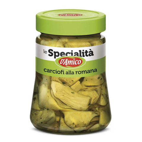 D'AMICO Gemüse D'AMICO RÖMISCHE ARTISCHOCKEN IM GLAS GR.280 D'AMICO CARCIOFI ALLA ROMANA Original italienisch 80646488
