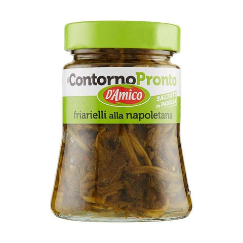 D'amico Il Contorno Pronto Friarielli Alla Napoletana Neapolitanischer Brokkoli 3x 290g italienisch Original