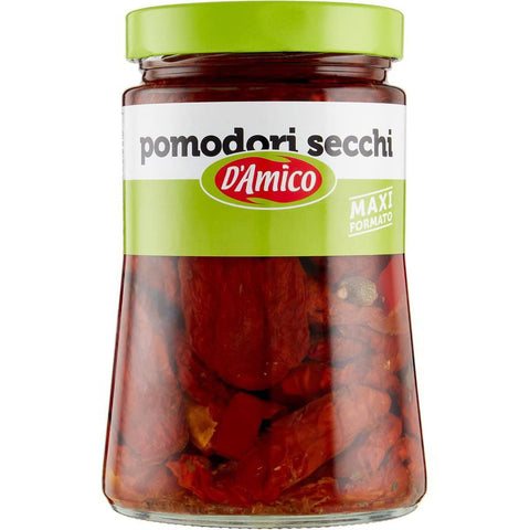 D'amico Pomodori secchi in olio di semi Getrocknete Tomaten in Samenöl Gr.290 Pastasaucen italienisch Original