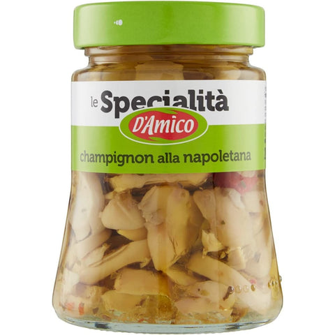 D'amico Saucen & Marinaden D'amico Funghi Champignon alla Napoletana Pilze Champignons Neapolitanisch 280 g Saucen & Marinaden italienisch Original 80640943