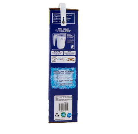 Dash Weiß- & Vollwäsche Dash Power Detersivo Lavatrice in Polvere, Waschpulver, schnell löslich, 83 Waschladungen, 4150 g 8700216742009