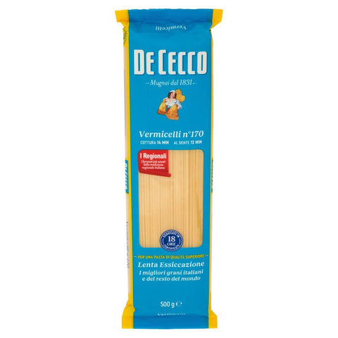 De Cecco Pasta 100% Vermicelli N°170 Nudeln 10x500g Original italienisch
