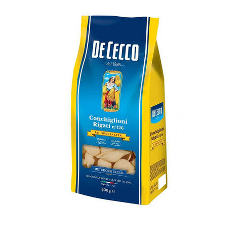 De Cecco Internationale Nudeln De Cecco Pasta De Cecco 100% Italienisch Conchiglioni Rigati n 126 Nudeln 500 g 10x italienisch Original 8001250121264