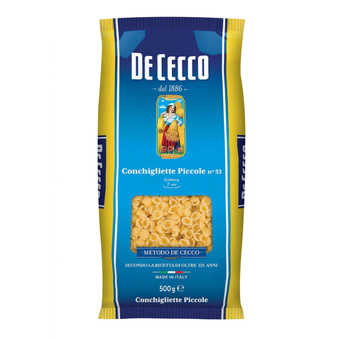 De Cecco Pasta De Cecco 100% Conchigliette Piccole n. 53 Nudeln 10x 500g italienisch Original