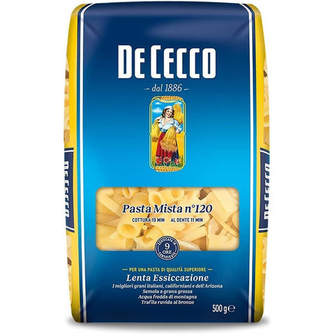 De Cecco 100% Pasta Mista n° 120 gemischte pasta 10x 500g Original italienisch