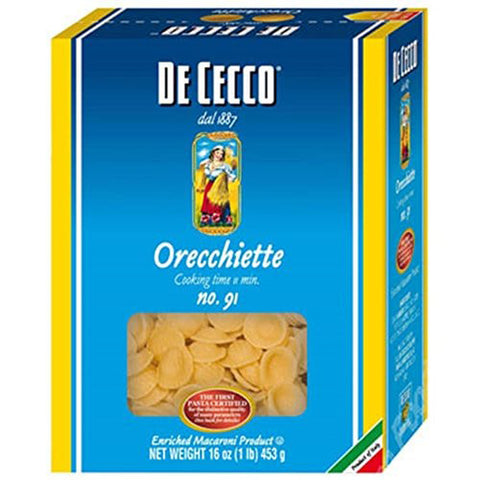 De Cecco Nudeln 'Orecchiette' n.91 3x 500 g Original italienisch