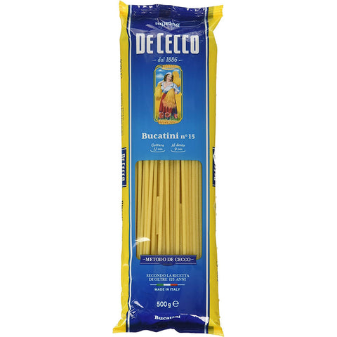 De Cecco Pasta 100% Bucatini n. 15 Nudeln 10x500g Original italienisch